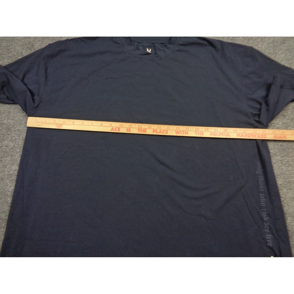 ASRV Shirt Men XL Blue ATB-UV+ DSG-0882 Athletic Performance Tee Korea Wicking - Picture 10 of 12